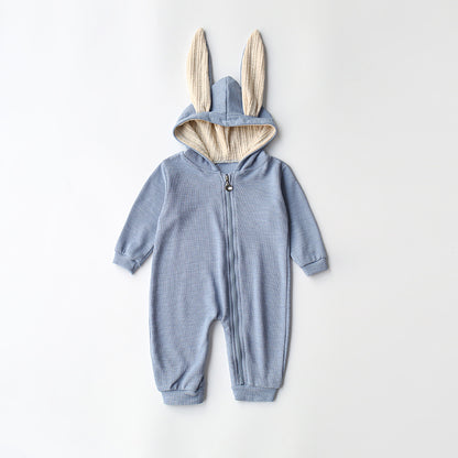 Big Rabbit Ears Hooded Romper