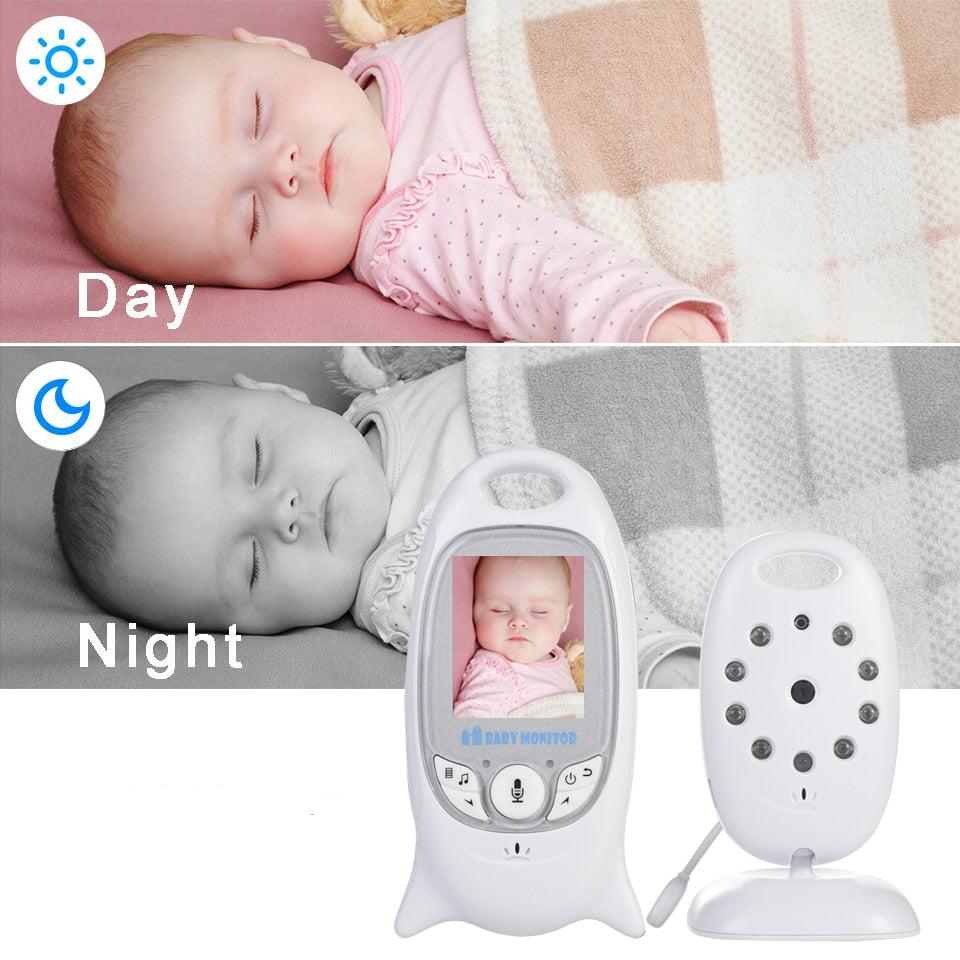 Video Baby Monitor with Night Vision and Lullabies