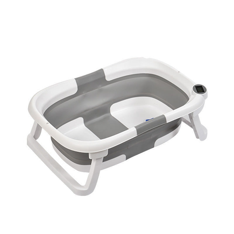 Portable Bathtub with Temperature Display