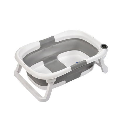 Portable Bathtub with Temperature Display