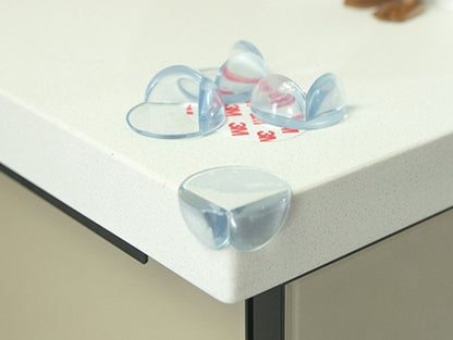 Silicone Table Corner Edge Protection Covers - 12 Pieces