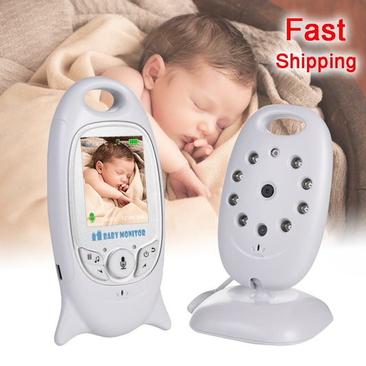 Video Baby Monitor with Night Vision and Lullabies