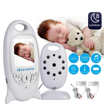 Video Baby Monitor with Night Vision and Lullabies