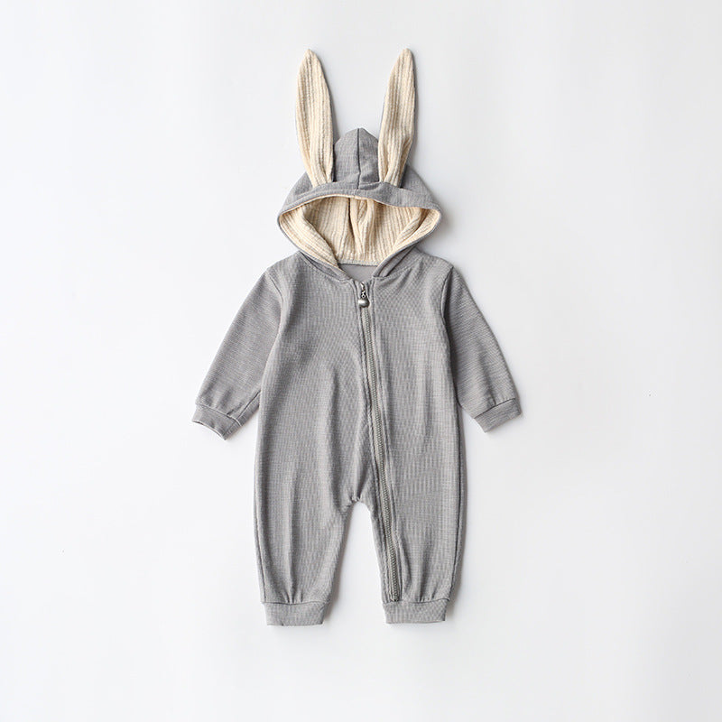 Big Rabbit Ears Hooded Romper